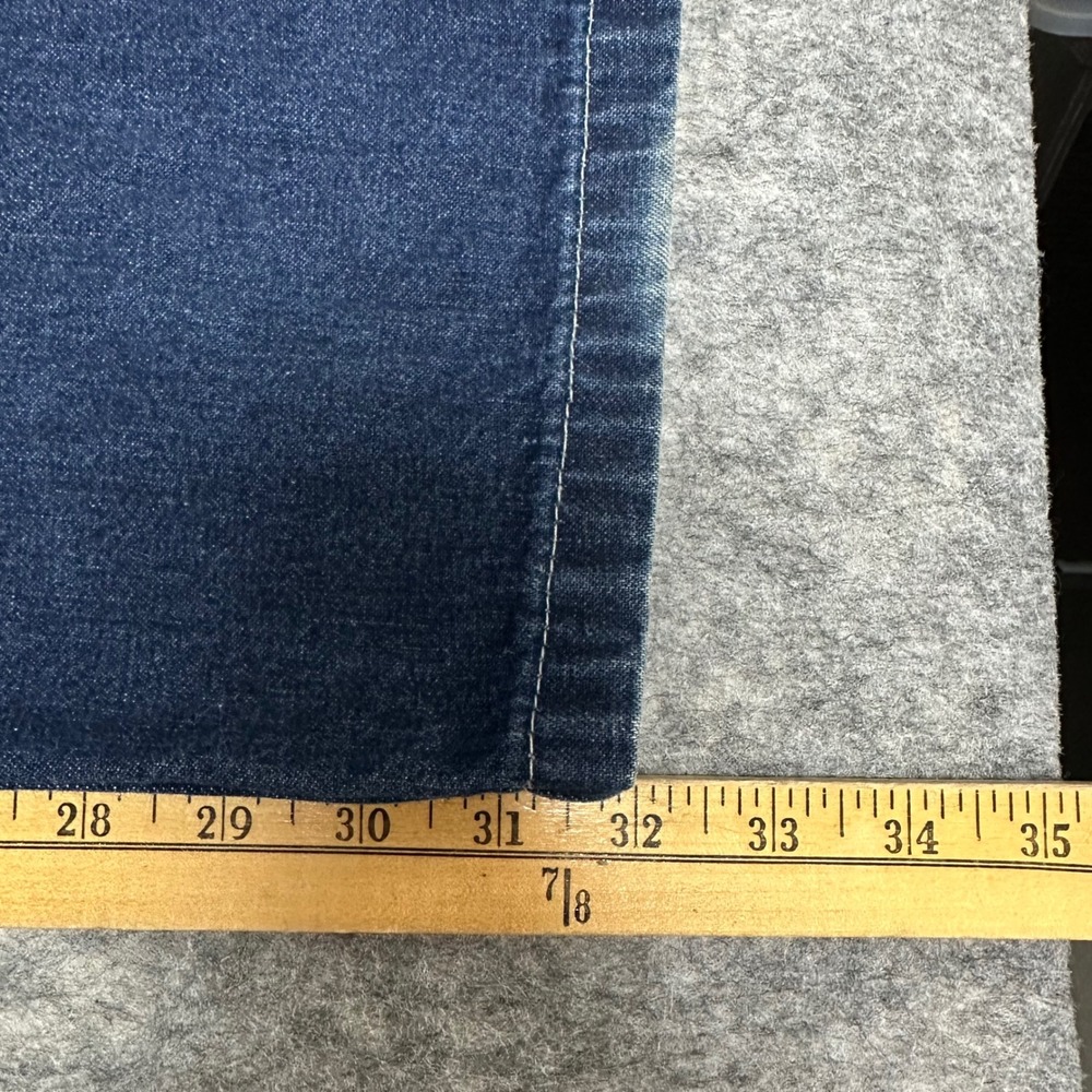 Vintage 90s Polo Jeans Co Ralph Lauren Carpenter Pants Mens 38x32 Blue Workwear - Picture 8 of 9